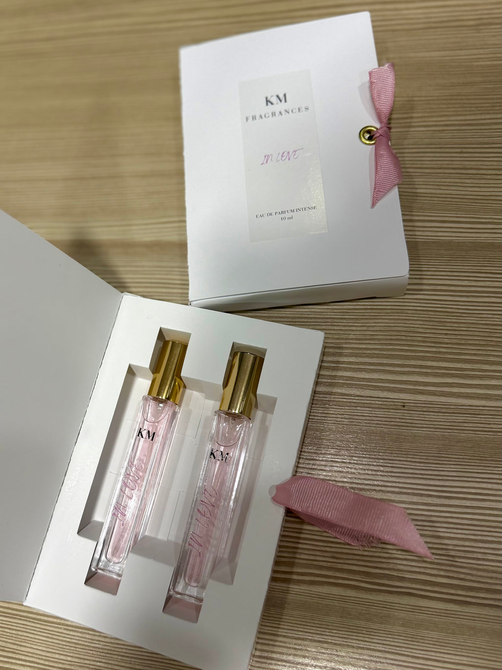 Boite 2 mini parfums in love 10mlx2